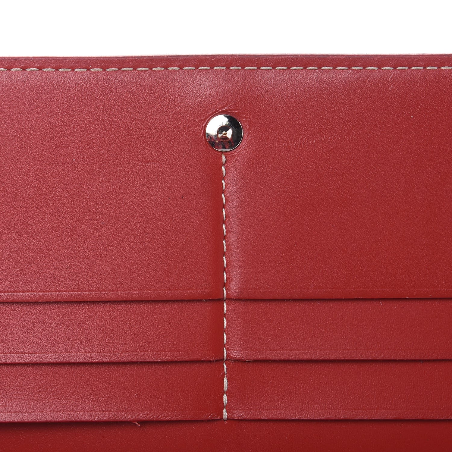 Goyard Goyardine Richelieu Wallet Red 9 of 14