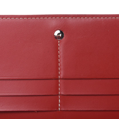 Goyard Goyardine Richelieu Wallet Red 9 of 14