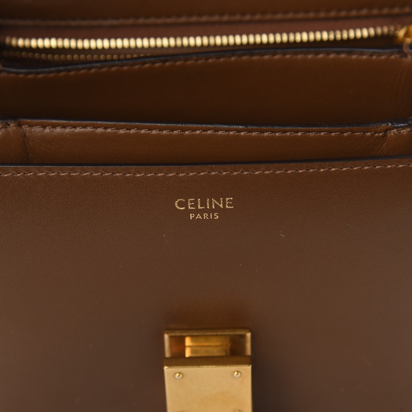 Box Calfskin Small Classic Box Flap Bag Camel