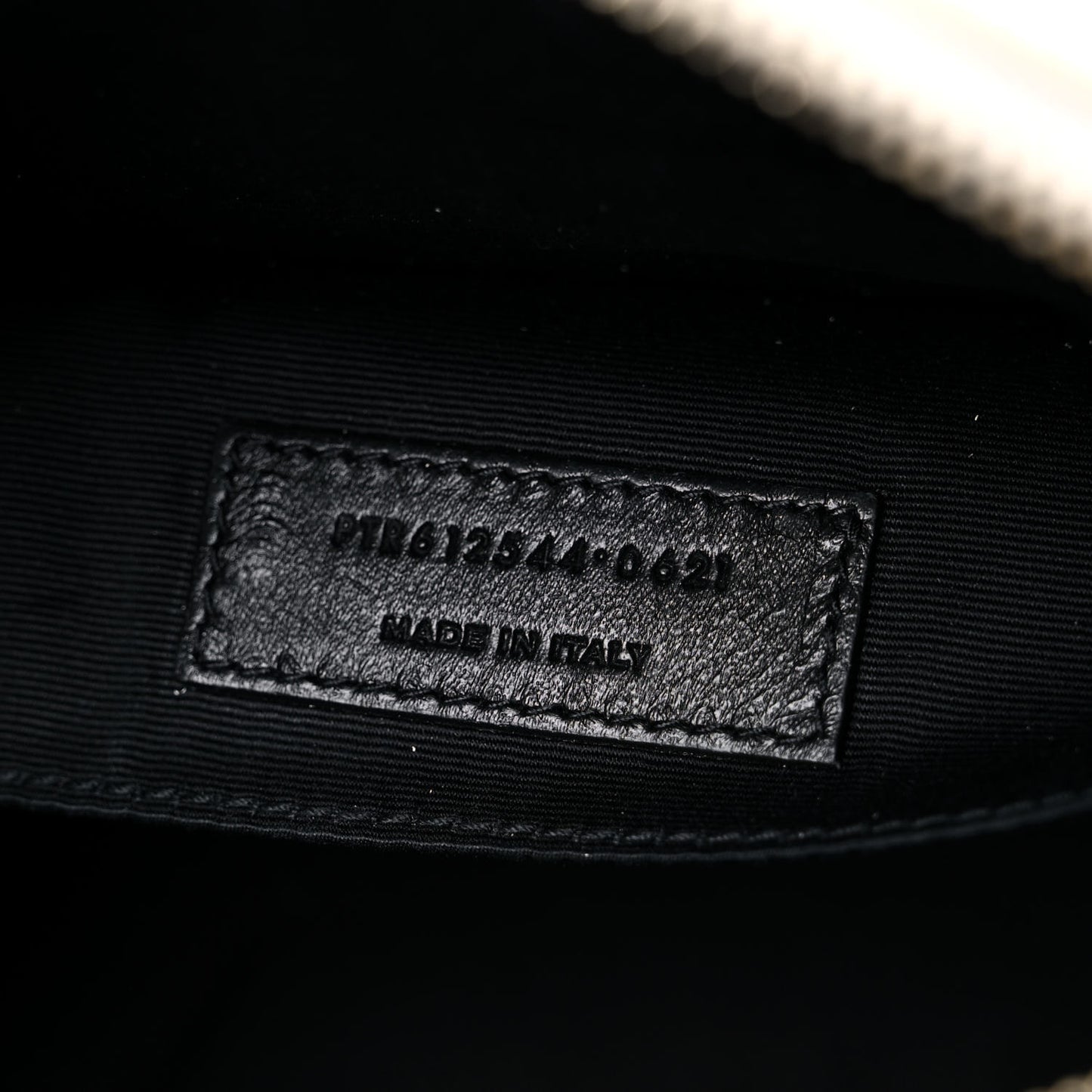 Calfskin Matelasse Monogram Lou Camera Bag Crema Soft