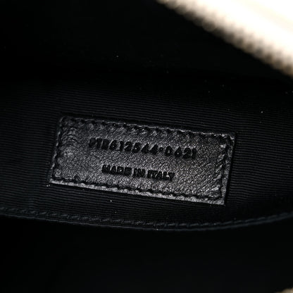 Saint Laurent Calfskin Matelasse Monogram Lou Camera Bag Crema Soft 7 of 10