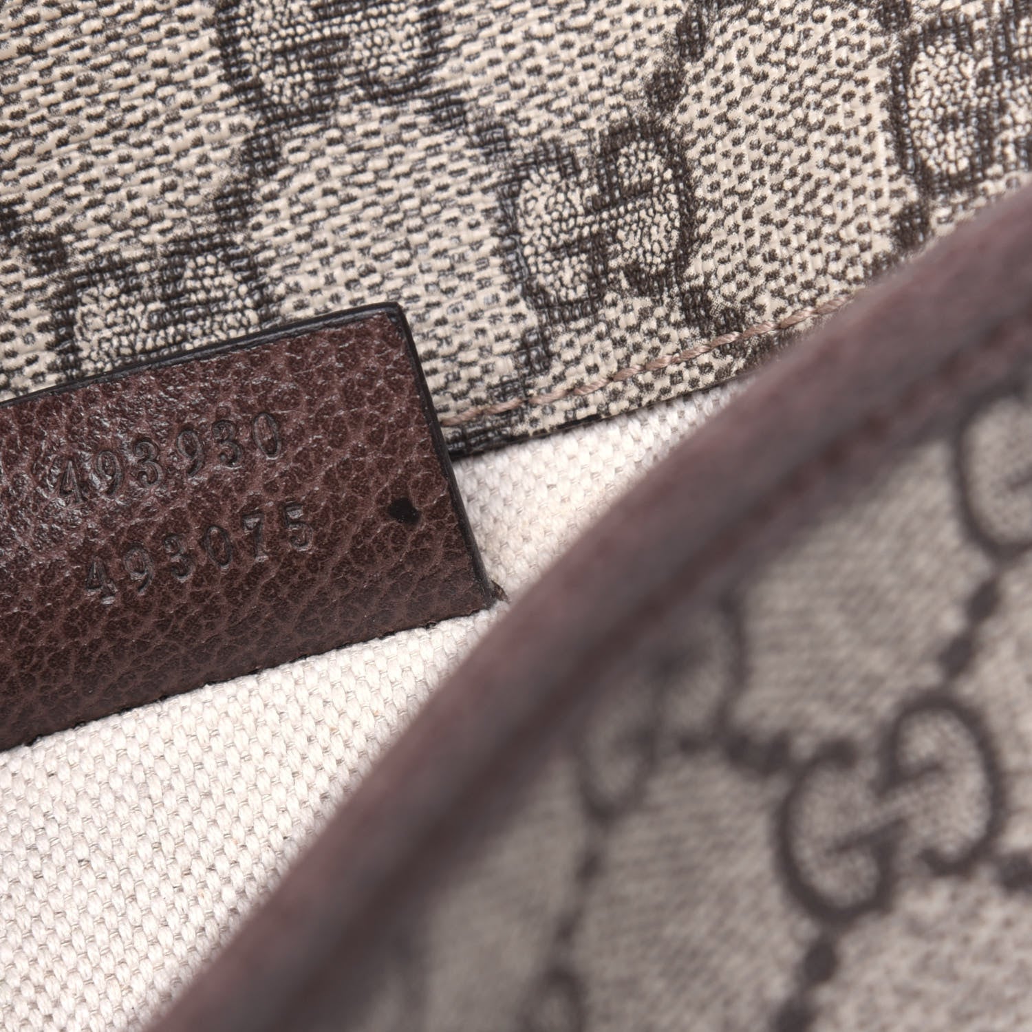 Gucci GG Supreme Monogram Neo Vintage Web Belt Bag Brown 7 of 22