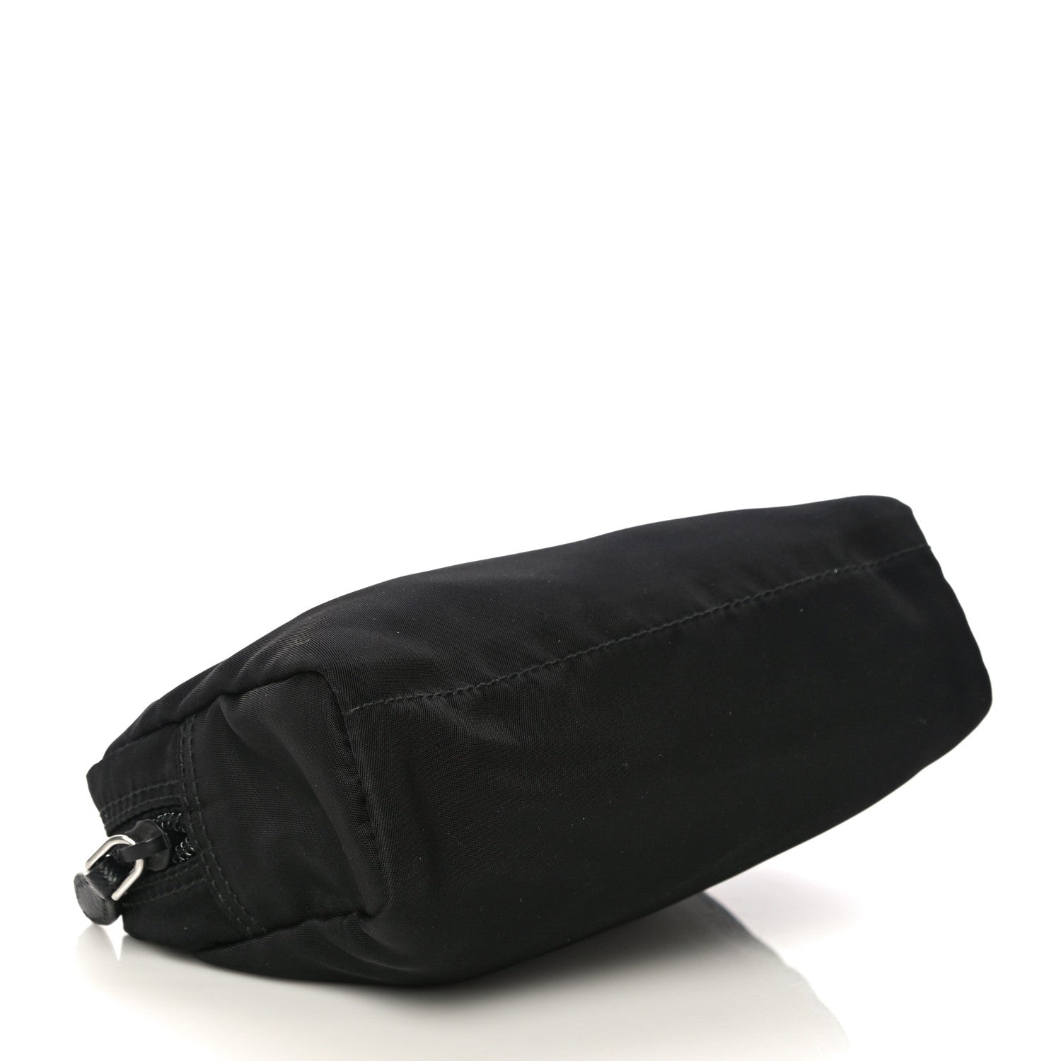 Prada Tessuto Nylon Saffiano Pouch Black 4 of 9