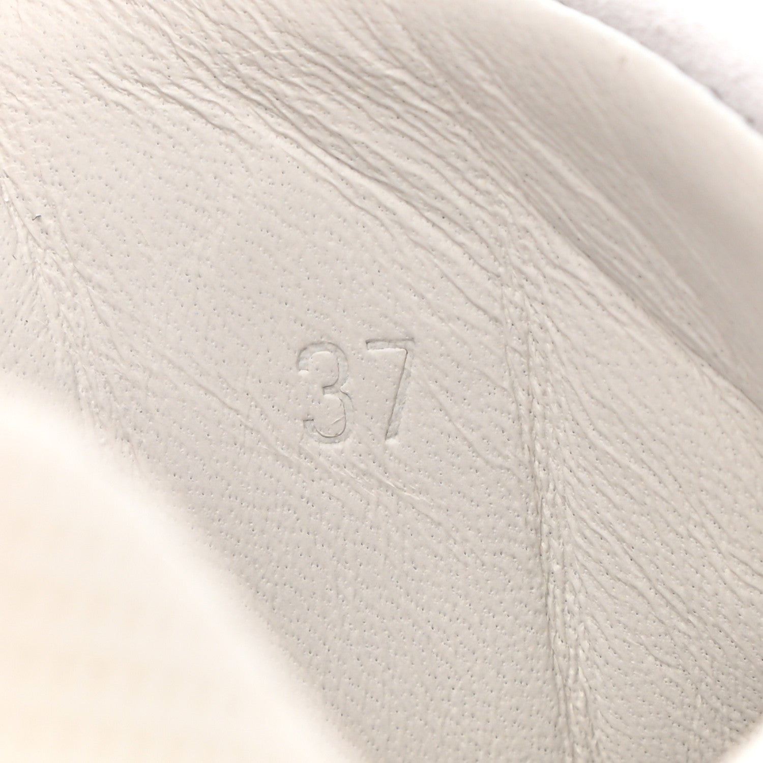 Hermes Technical Canvas Suede Goatskin Bouncing Sneakers 37 White Multicolor 8 of 9