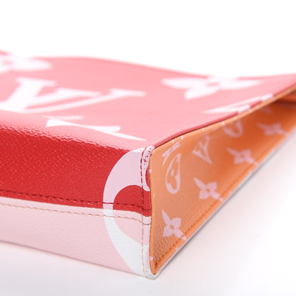 Louis Vuitton Monogram Giant Toiletry Pouch 26 Rouge 10 of 11