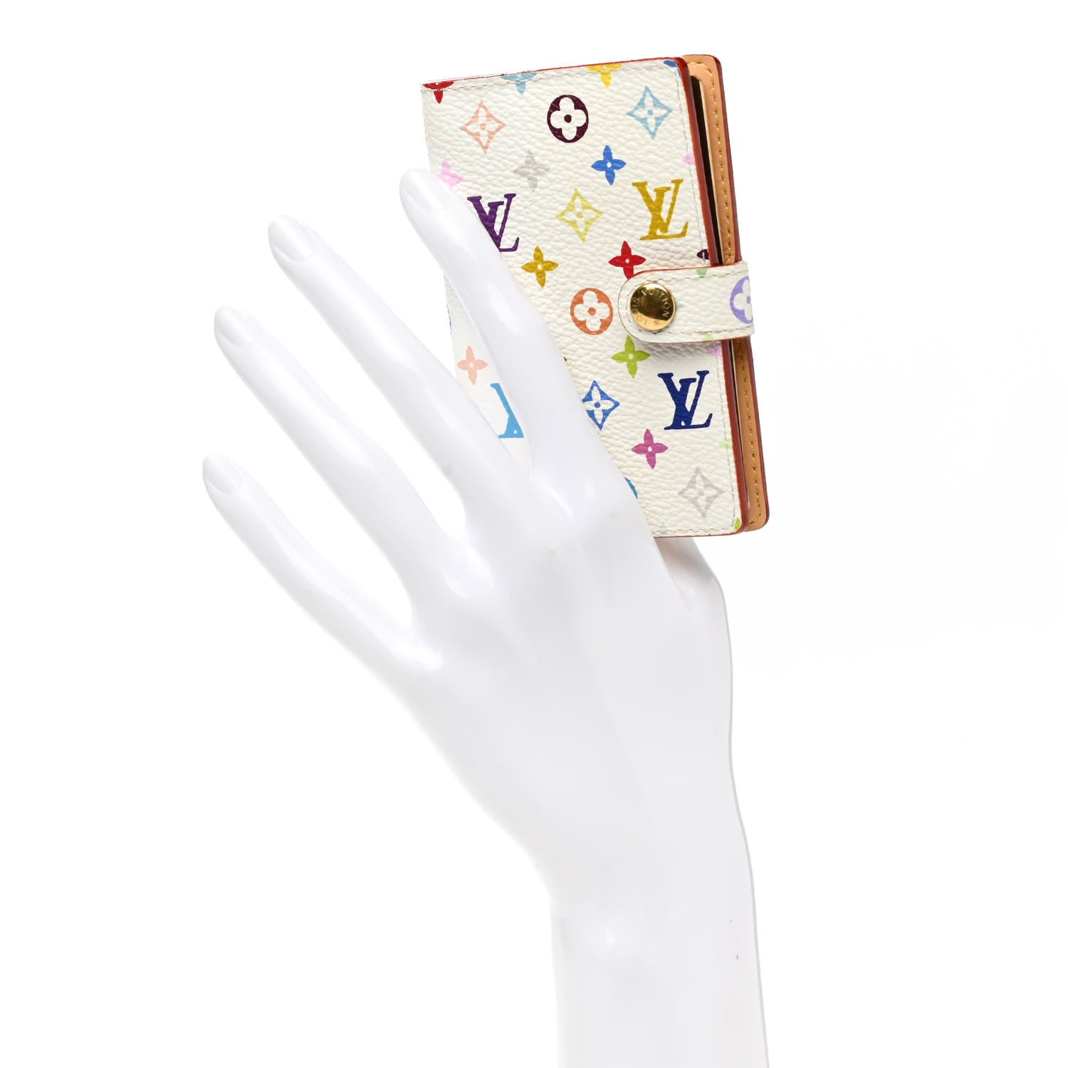 Louis Vuitton Monogram Multicolor Carnet de Bal Mini Agenda Cover White 2 of 7