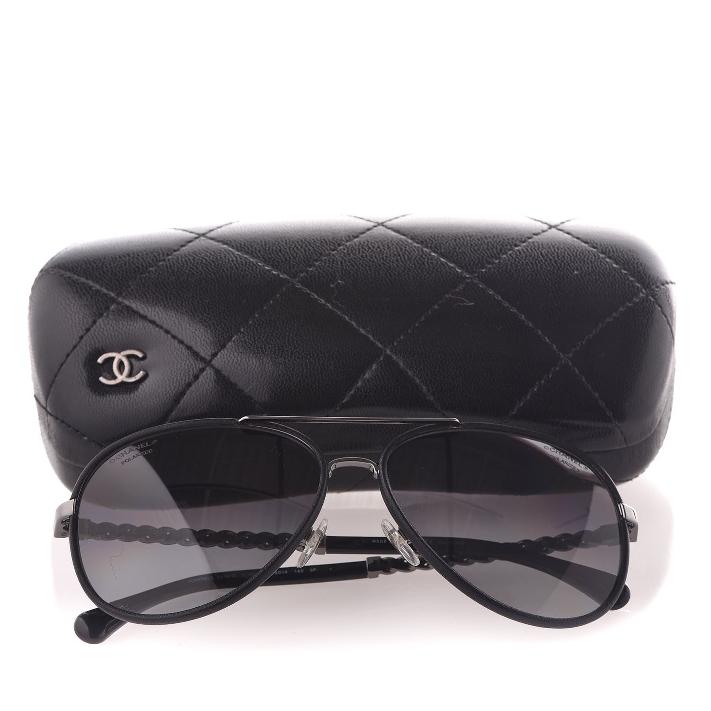 Polarized Pilot Winter Sunglasses 4219 Black