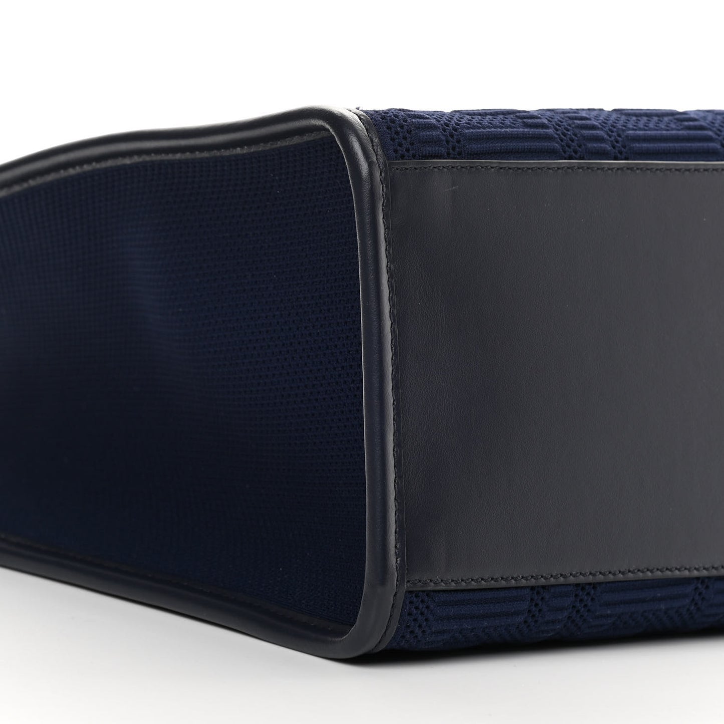 Technical Fabric Plexiglass FF Medium Fendi Sunshine Shopper Tote Marino