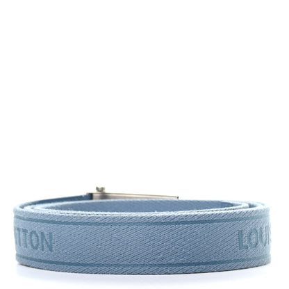 Louis Vuitton Bengale Inventeur Belt 100 40 Blue 2 of 4