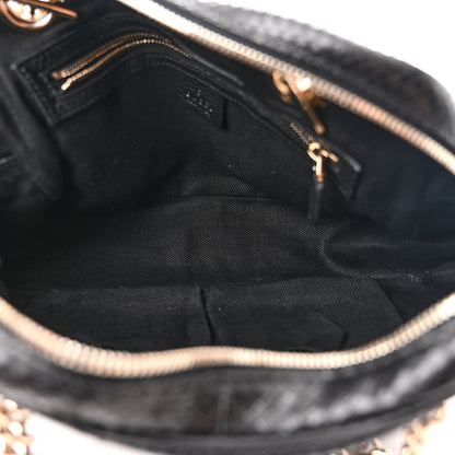 Gucci Snakeskin Small Soho Bowler Black 5 of 10