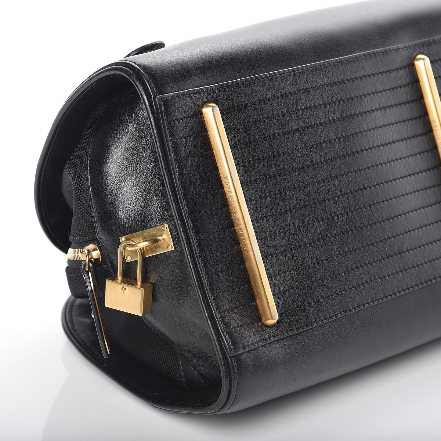 Calfskin Kiri Bowler Black
