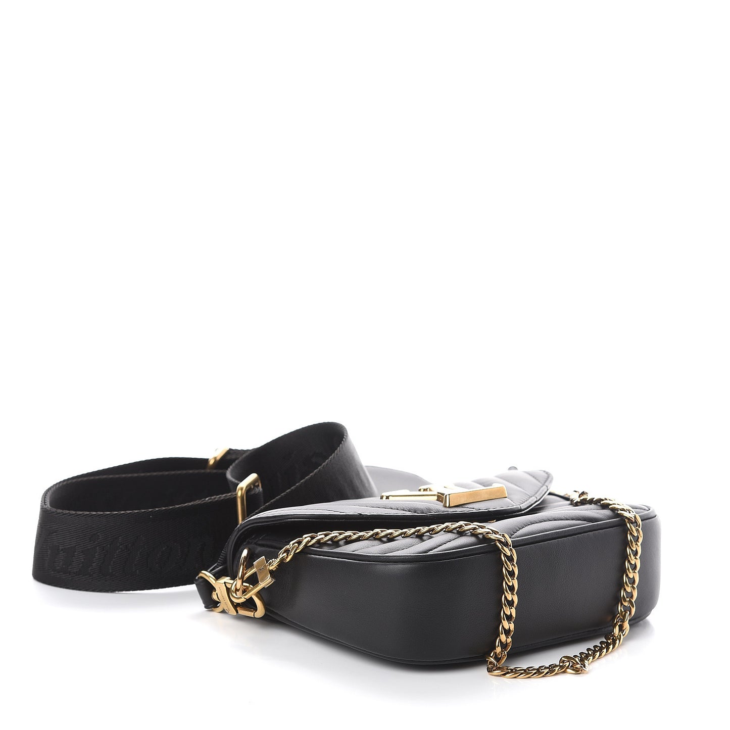 Calfskin New Wave Multi Pochette Black