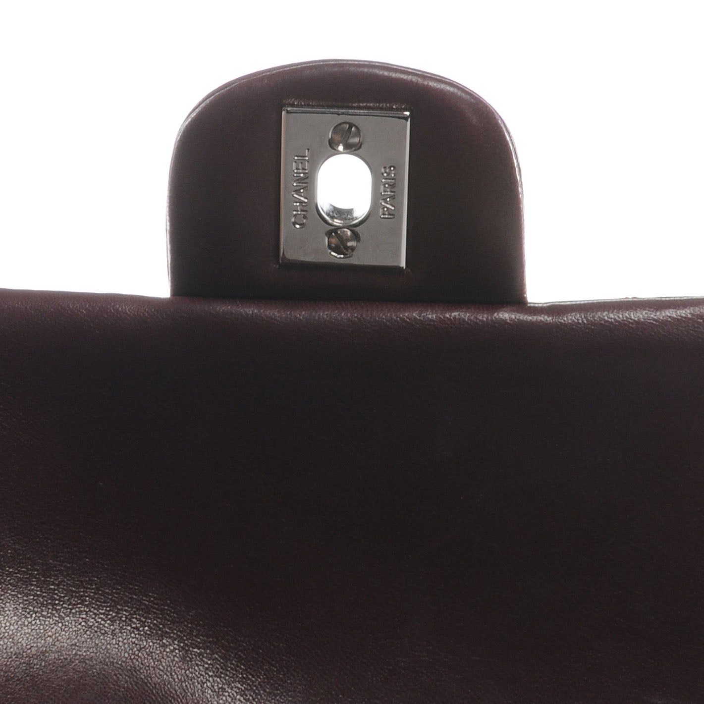 Lambskin Kelly Jumbo Flap Bag Bordeaux