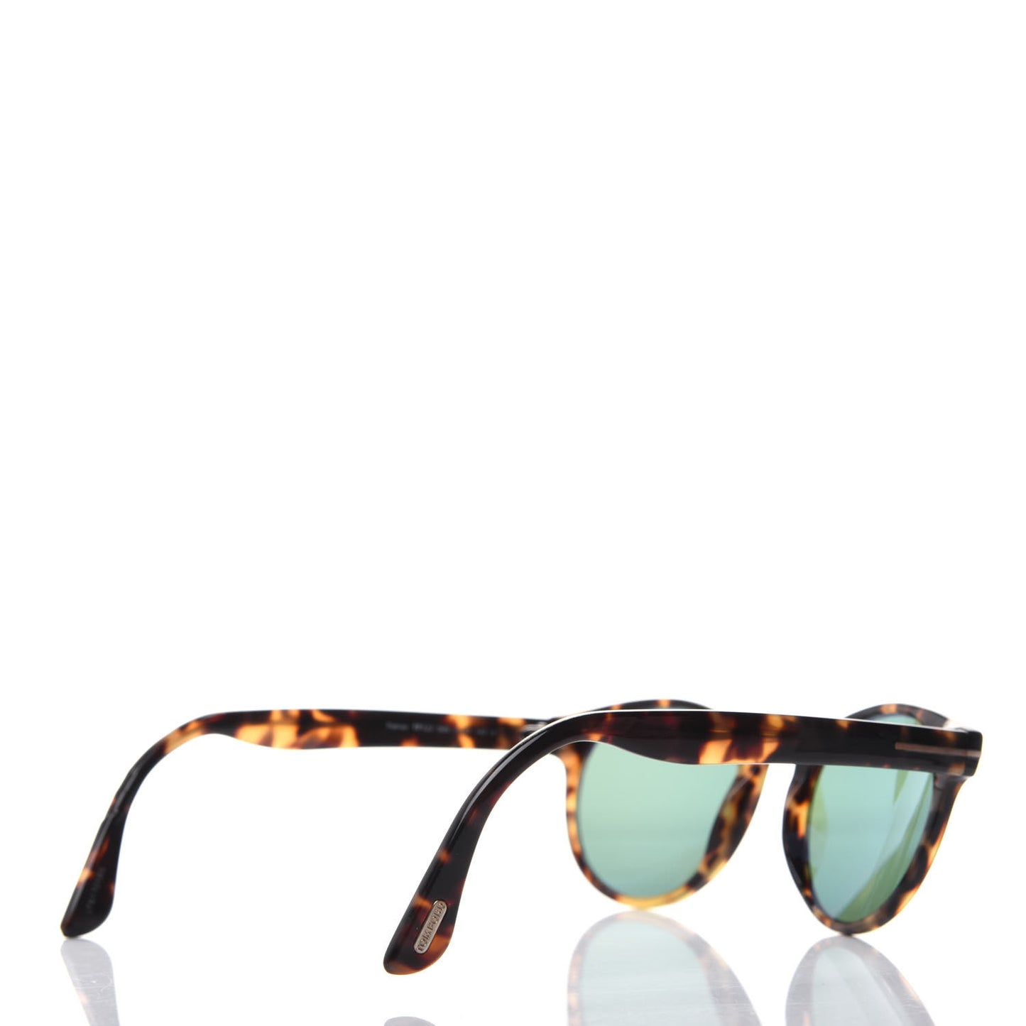 Acetate Palmer Rounded Sunglasses TF522 Tortoise