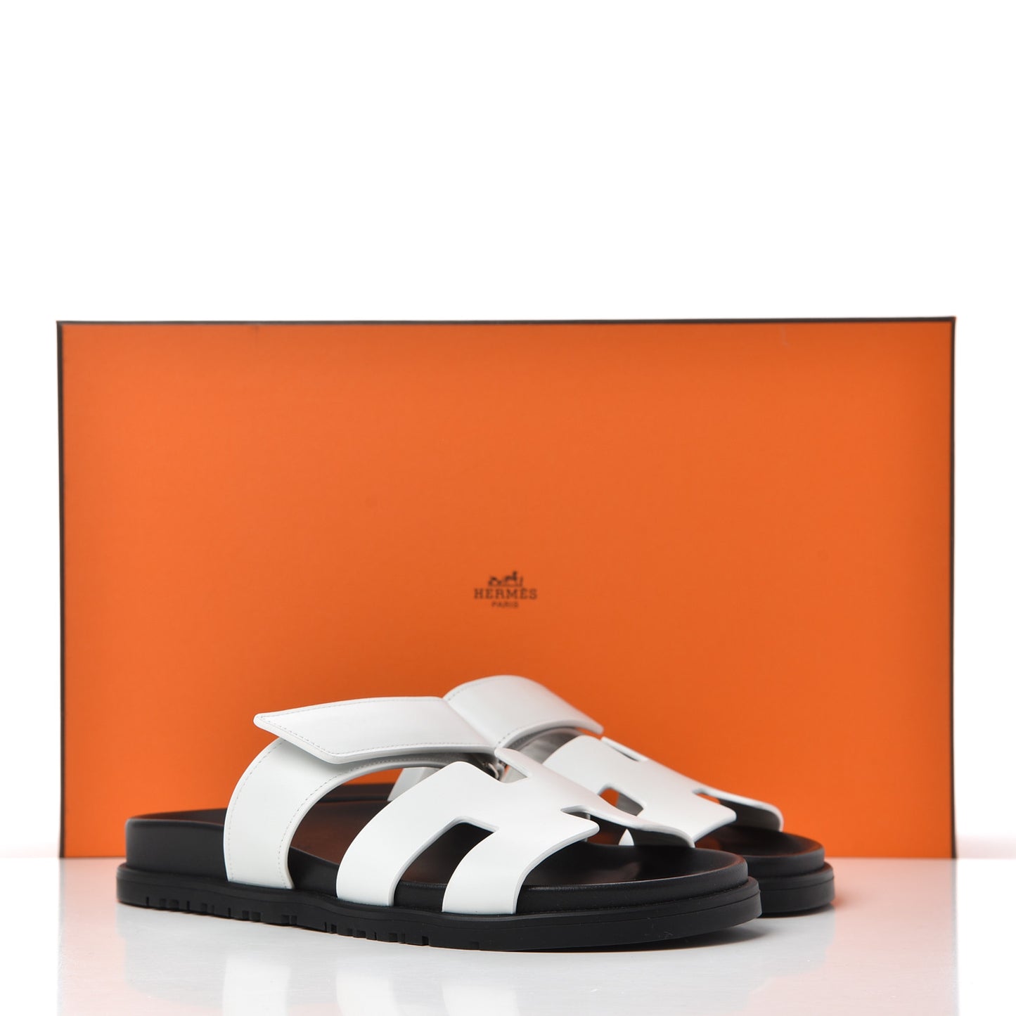 Calfskin Womens Chypre Sandals 37 White