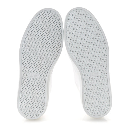 Hermes Canvas Embroidered Innocent Sneakers 41 White 6 of 9