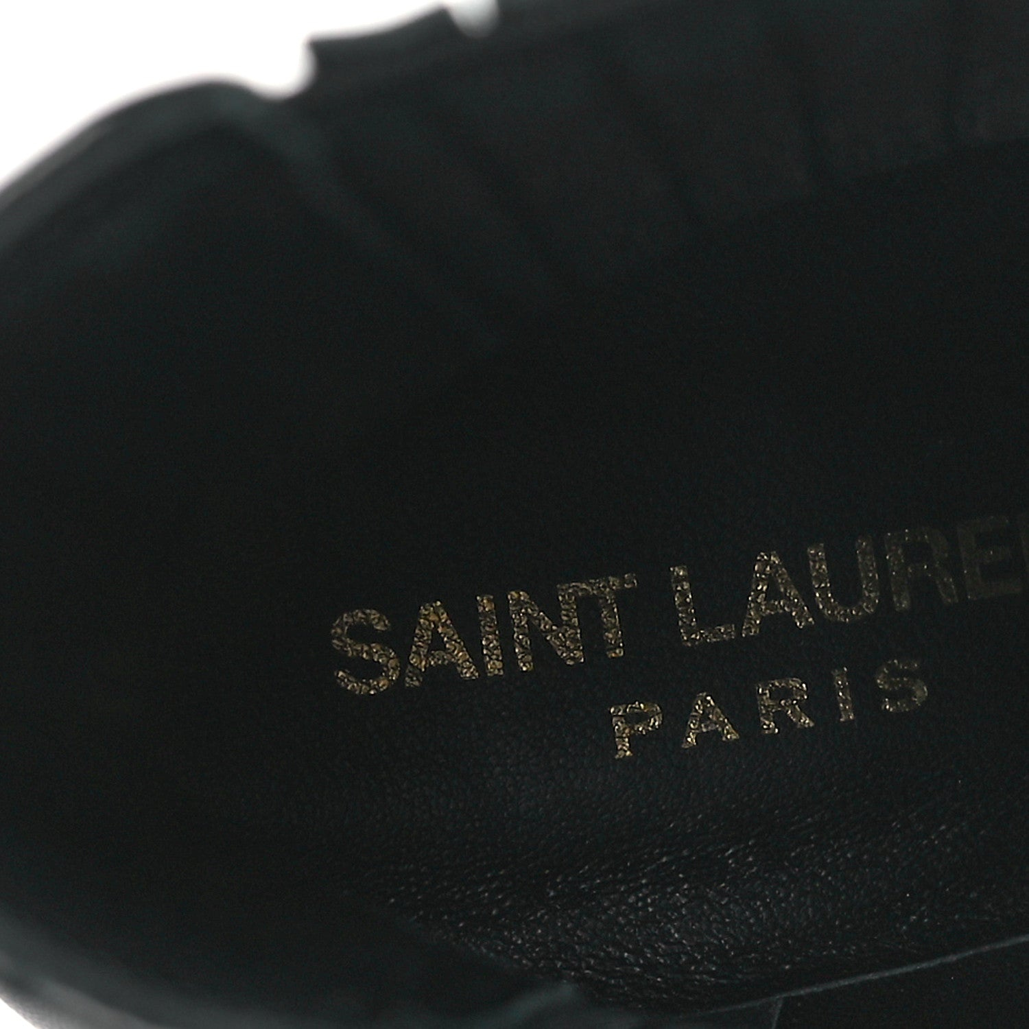 Saint Laurent Nappa Lou 75 Ankle Zip Boots 36 Black 7 of 9