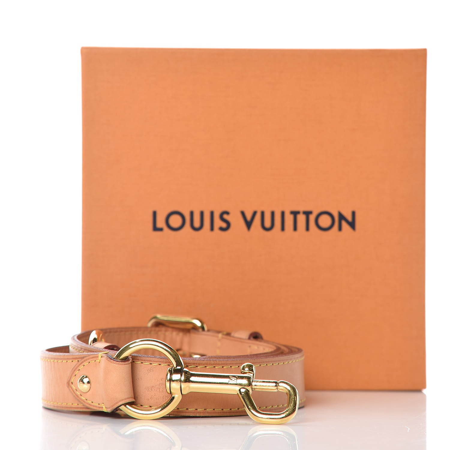 Louis Vuitton Vachetta 25mm Adjustable Shoulder Strap VVN 7 of 7