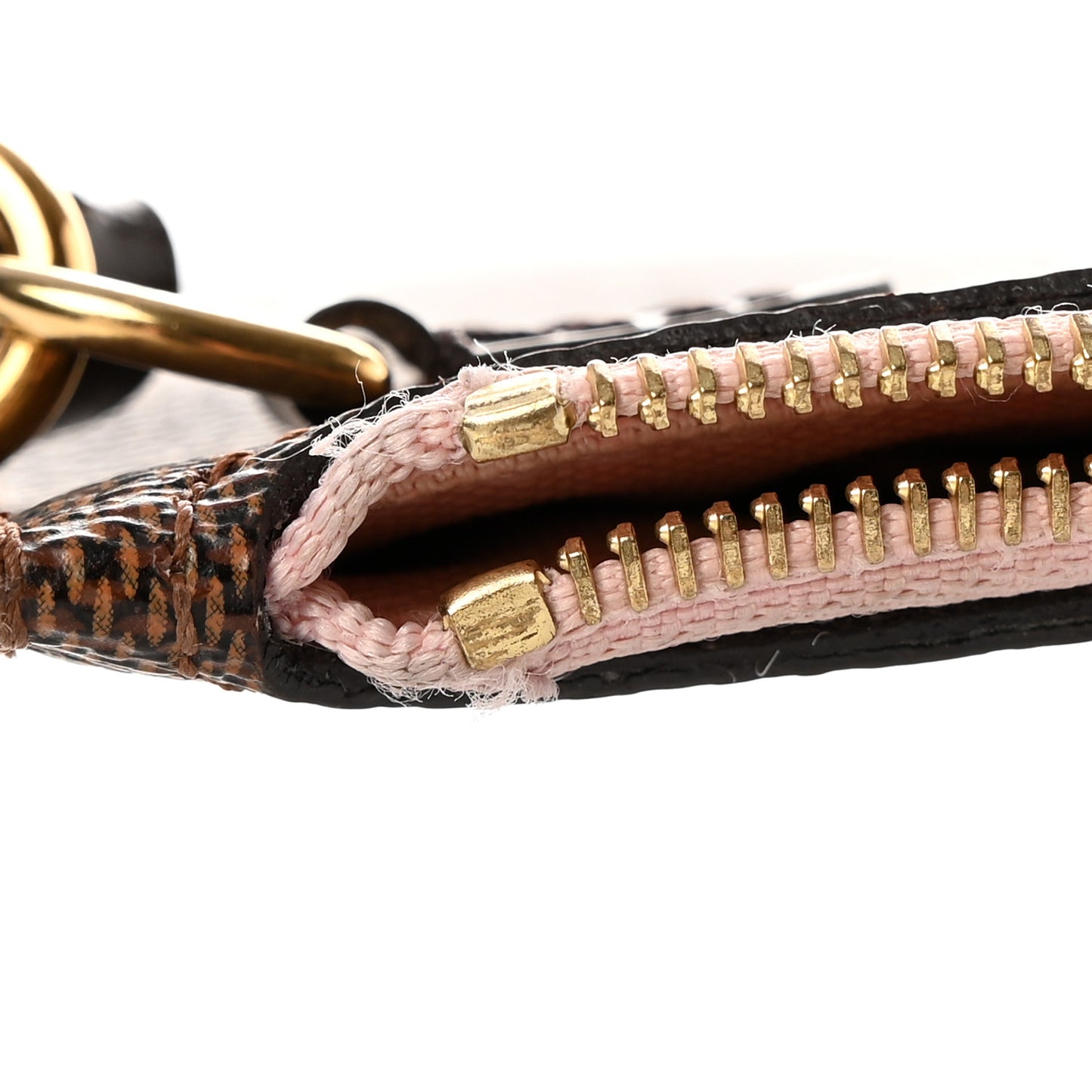 Damier Ebene Neverfull MM GM Pochette Rose Ballerine