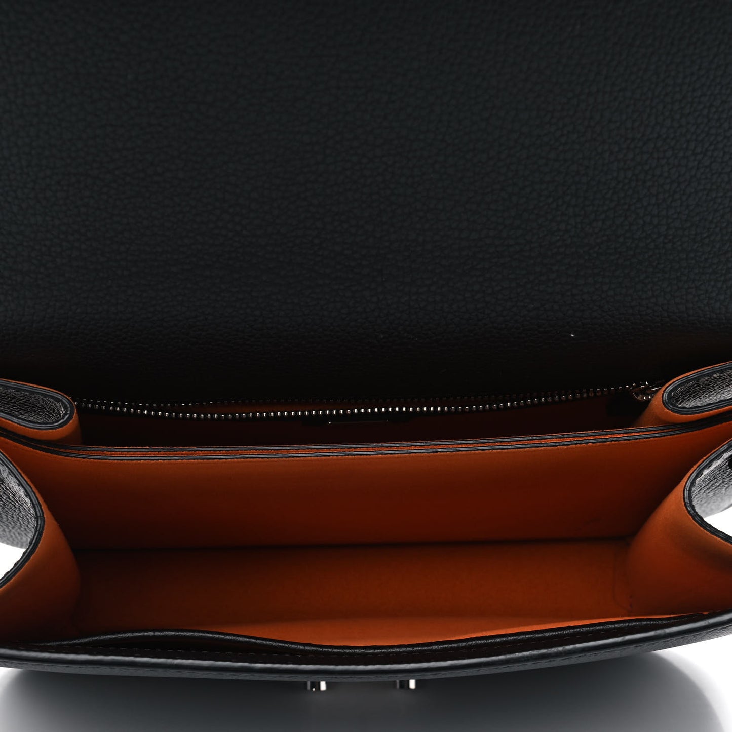 Grained Calfskin Patricia Park Avenue Crossbody Bag Black