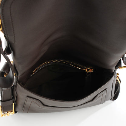 Tom Ford Grained Calfskin Medium Jennifer Crossbody Bag Brown 5 of 8