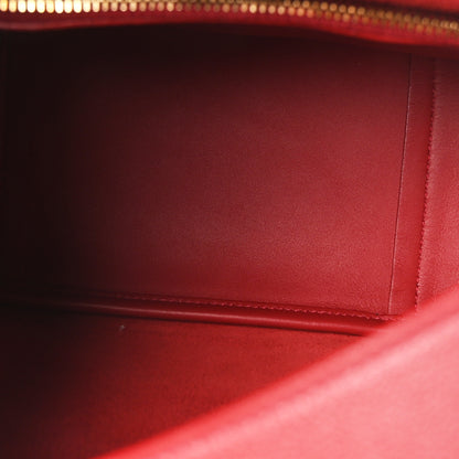Saint Laurent Smooth Calfskin Small Le 5 A 7 Soft Hobo Red Danger 5 of 10