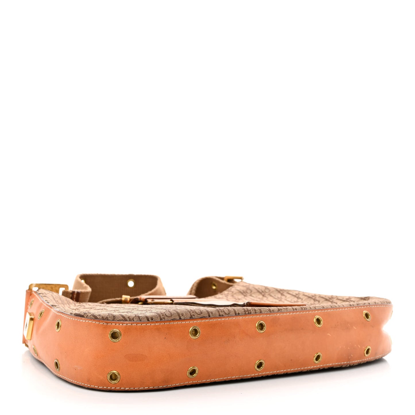 Calfskin Monogram Street Chic Large Columbus Ave Beige
