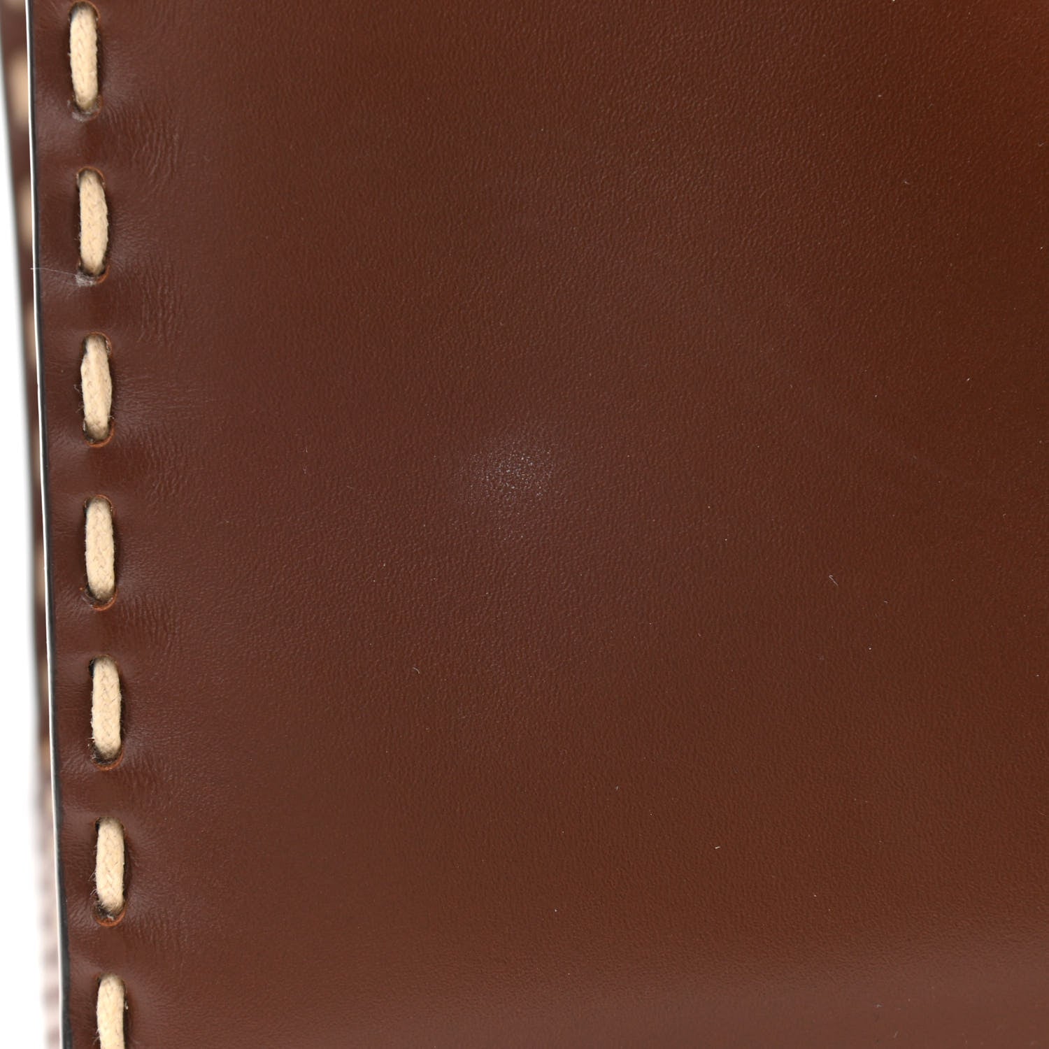 Fendi Vitello King Plexiglass Macro Stitchings Medium Fendi Sunshine Shopper Tote Praline 11 of 11