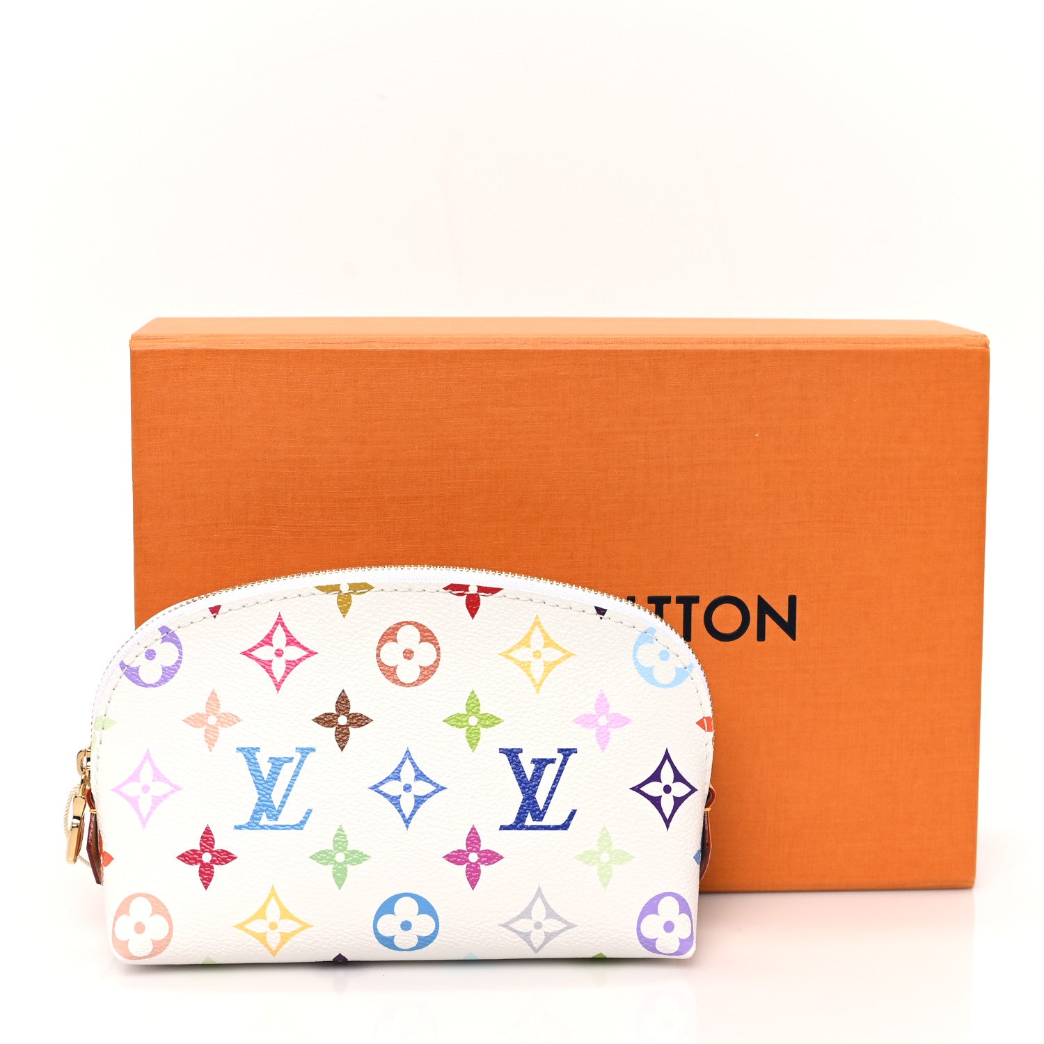 Louis Vuitton LV x TM Monogram Multicolor Cosmetic Pouch PM White 8 of 8