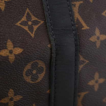 Louis Vuitton Monogram Macassar Keepall Bandouliere 55 9 of 12