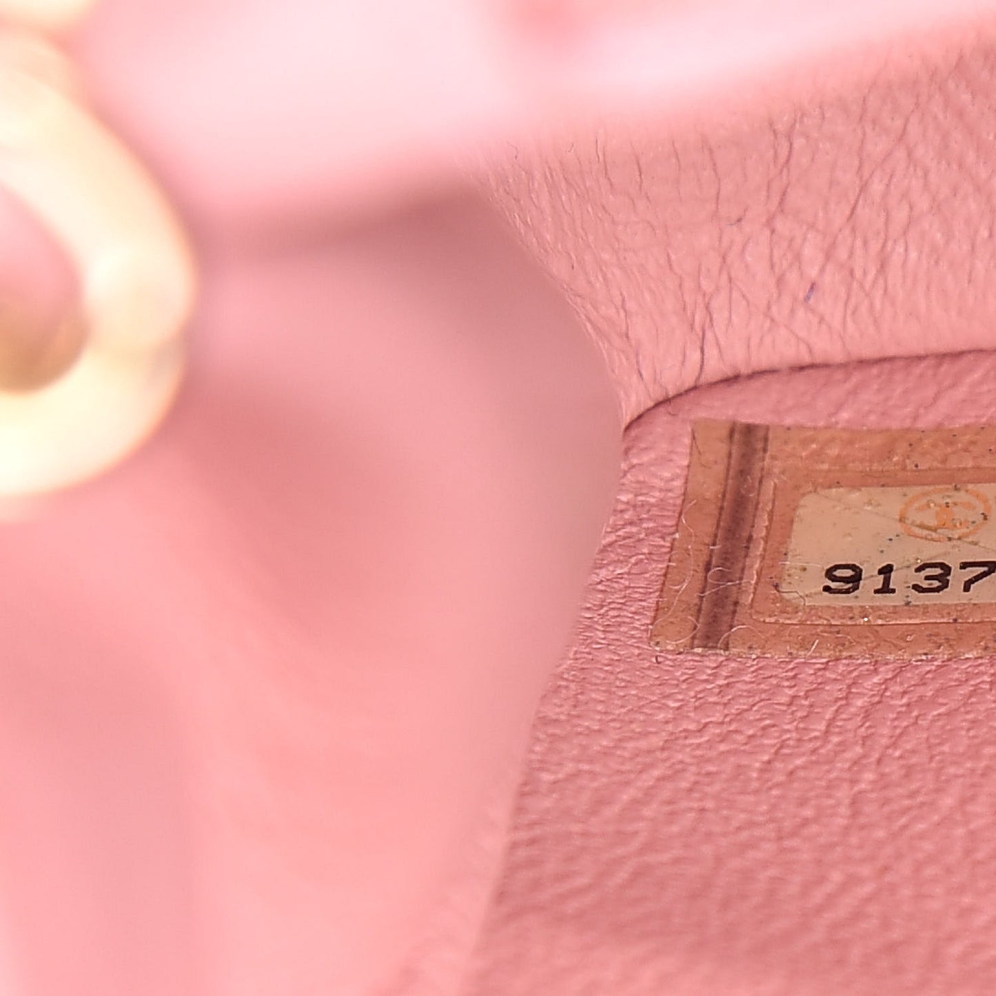 Lambskin Quilted Mini Square Flap Pink