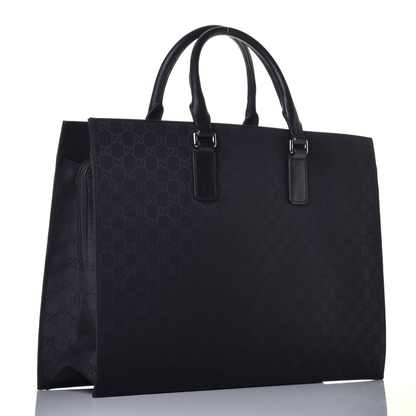 Nylon Monogram Executive Bag Black