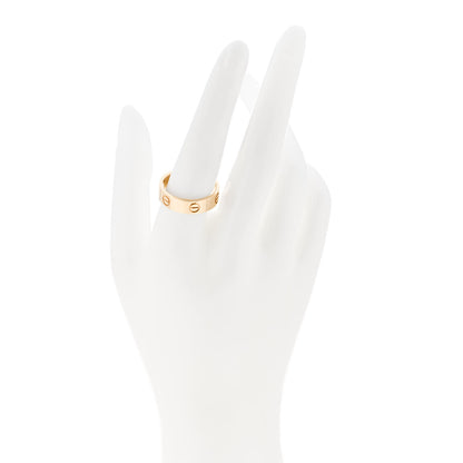 Cartier 18K Yellow Gold 5.5mm LOVE Ring 59 8.75 2 of 5