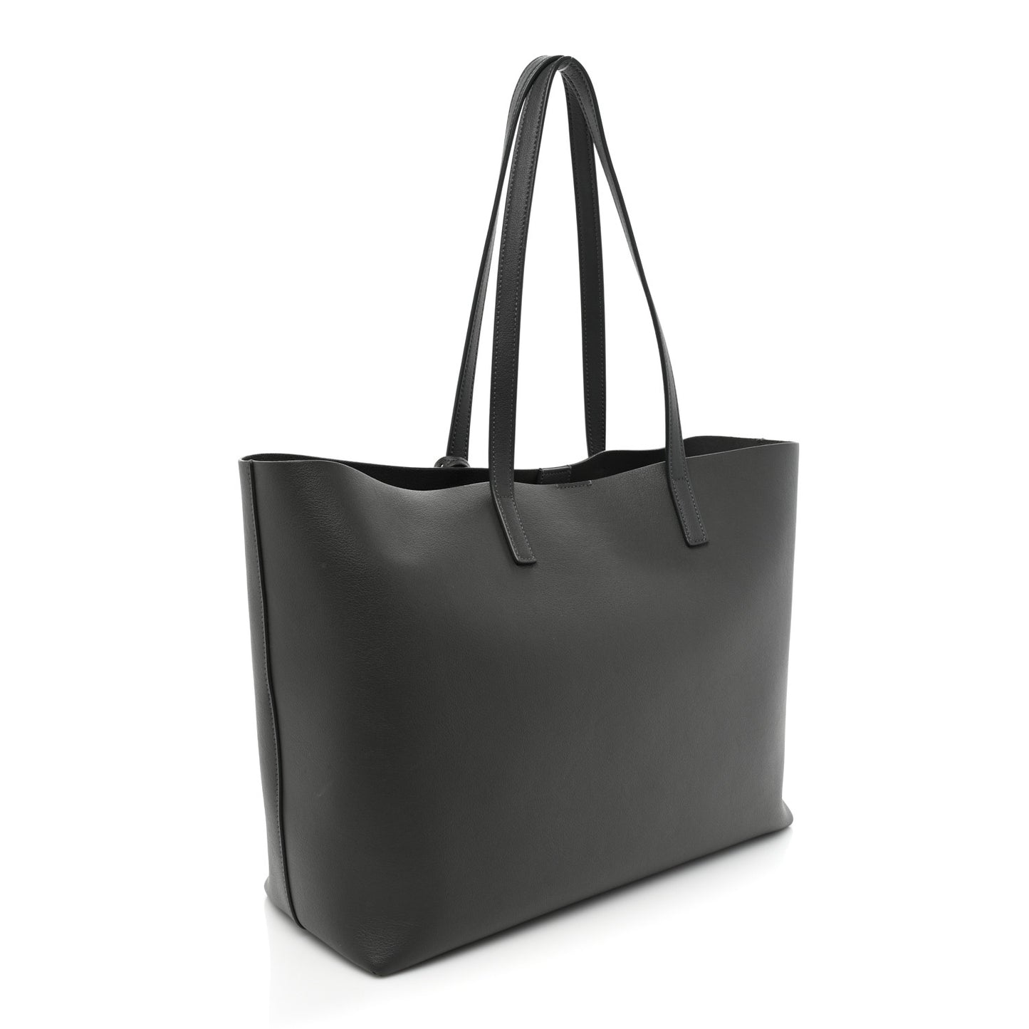 Calfskin Large Shopping Tote Storm