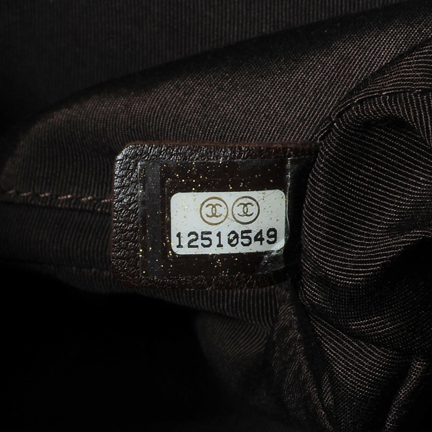 Caviar Grand Shopping Tote GST Dark Brown