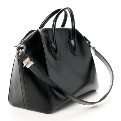 Givenchy Shiny Lord Calfskin Medium Antigona Black 3 of 11