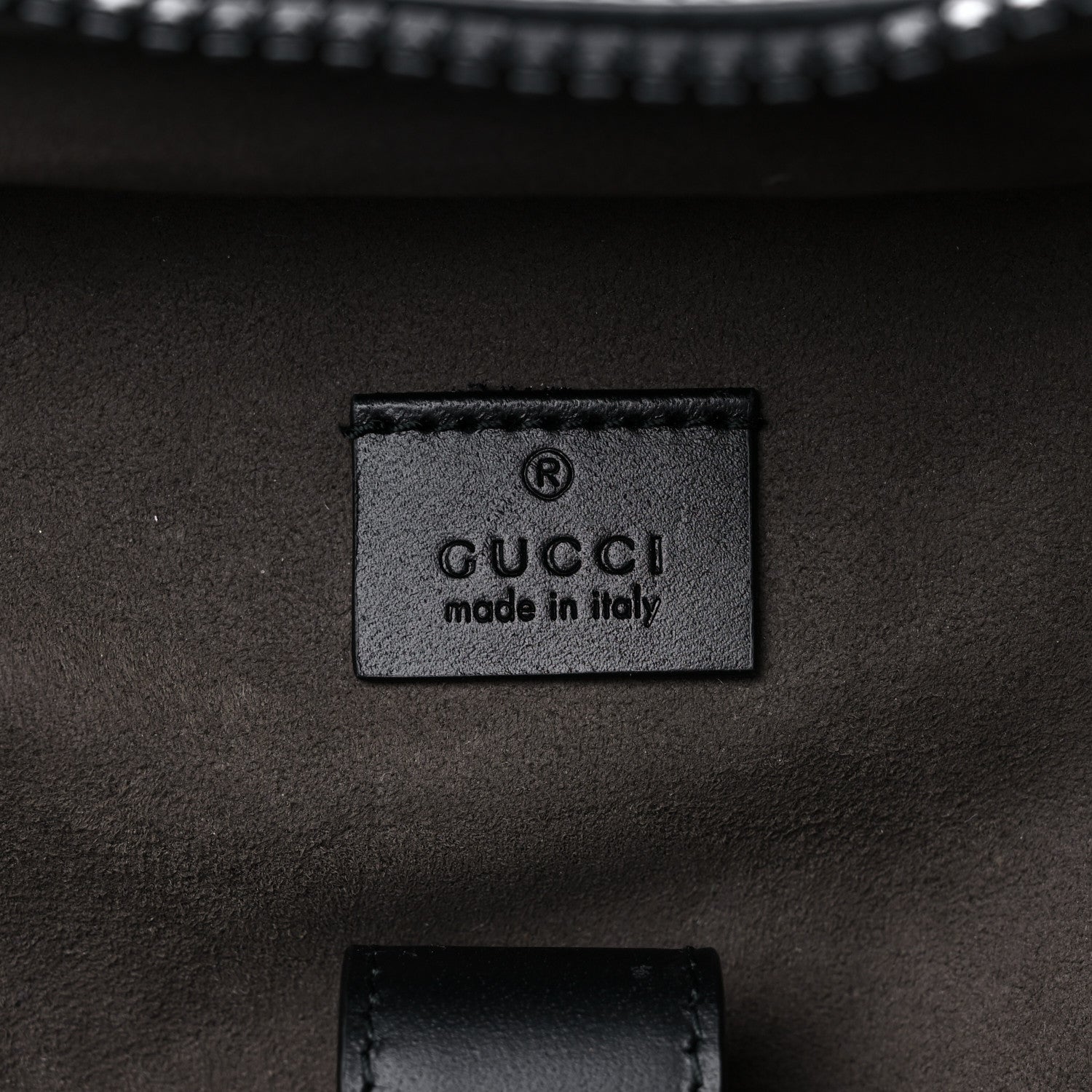 Gucci GG Supreme Monogram Medium Backpack Black 6 of 14