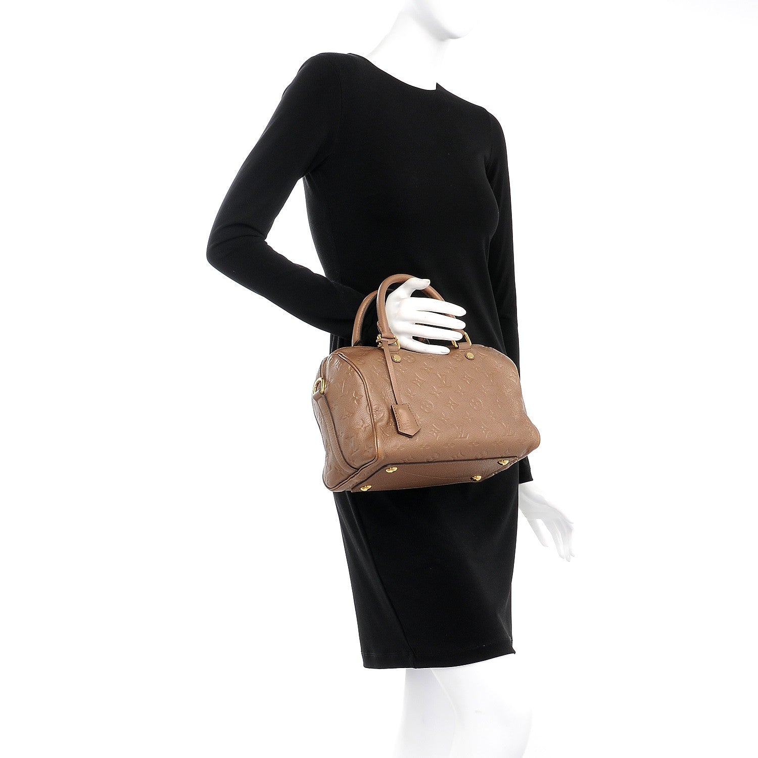 Louis Vuitton Empreinte Speedy Bandouliere 25 Bronze 3 of 8