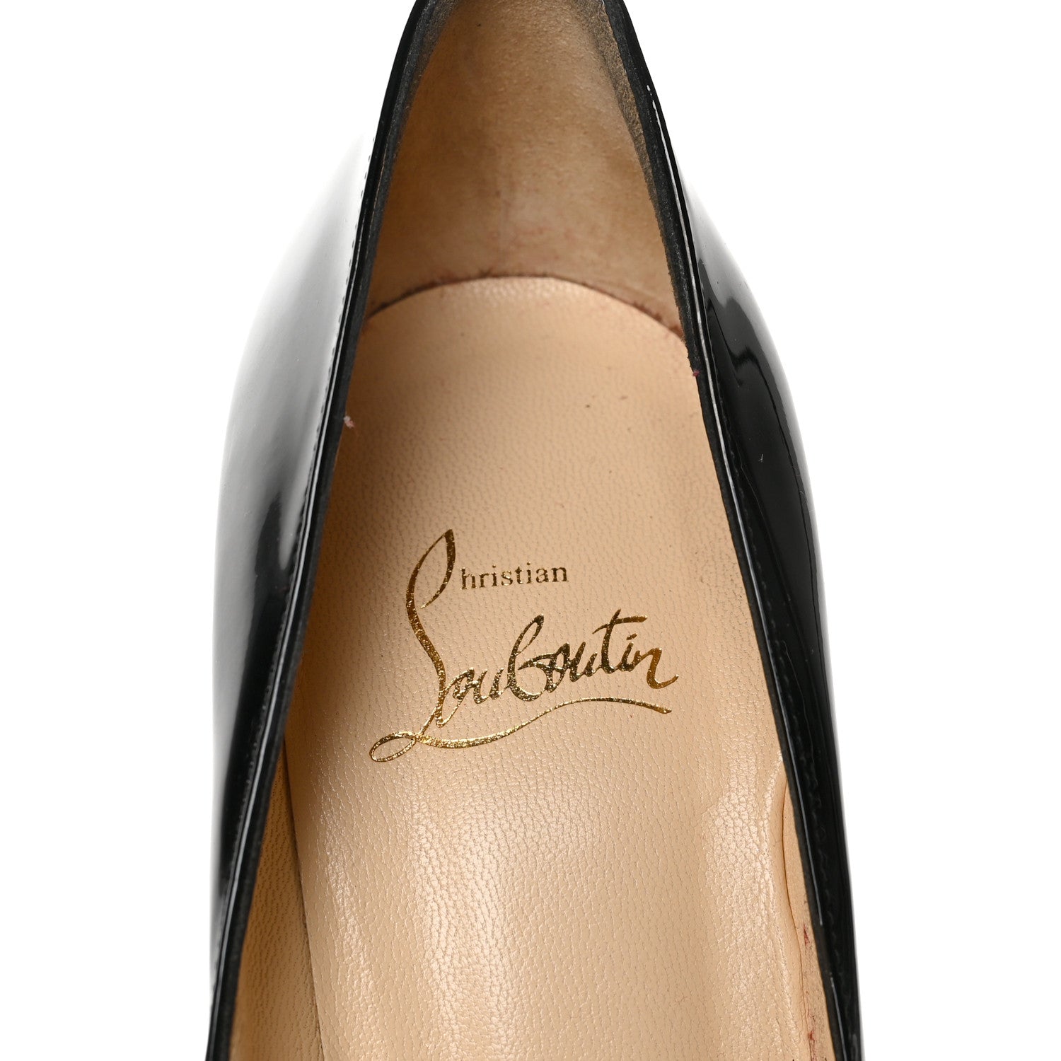 Christian Louboutin Patent So Kate 100 Pumps 37.5 Black 6 of 7