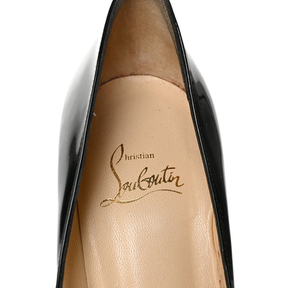 Christian Louboutin Patent So Kate 100 Pumps 37.5 Black 6 of 7