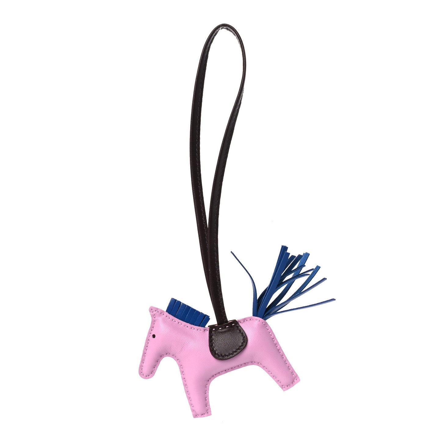 Milo Lambskin Grigri Rodeo Horse Bag Charm PM Mauve Sylvestre Bleu France Rouge Sellier