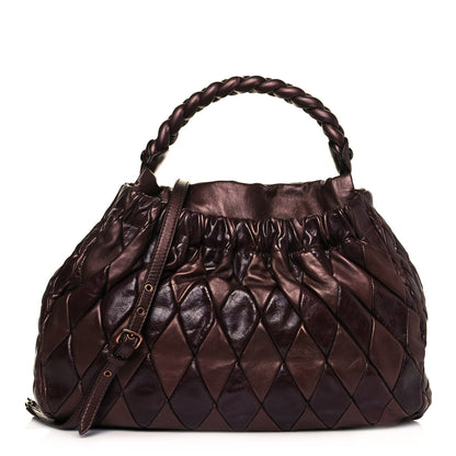 Miu Miu Vitello Patchwork Bag Lampone 1 of 11