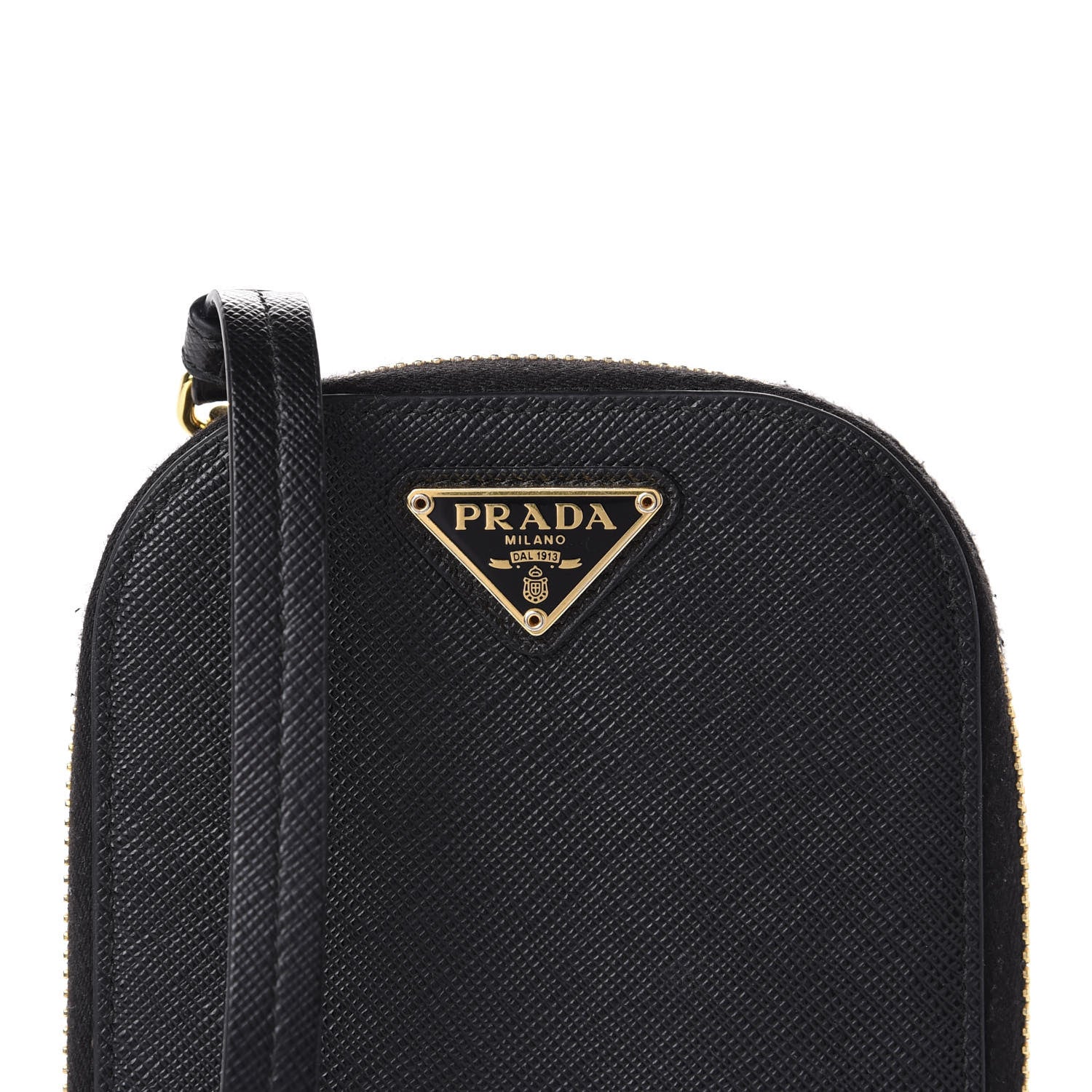 Prada Saffiano Mini Bag Black 12 of 13