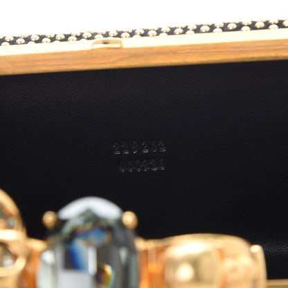 Alexander McQueen Studded Knucklebox Clutch Black 7 of 9