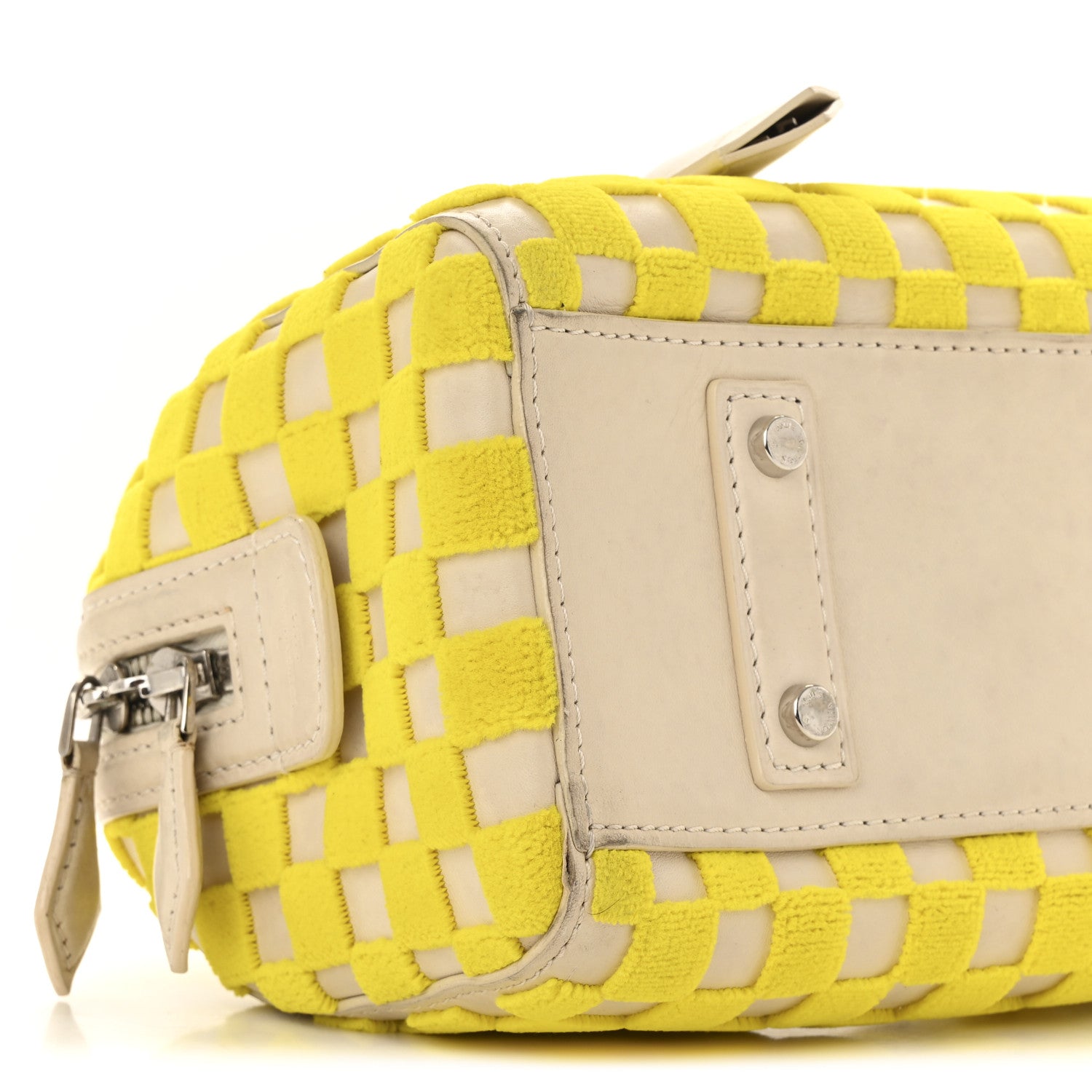 Louis Vuitton Damier Cubic Speedy East West Yellow 9 of 12
