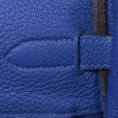 Hermes Togo Kelly Retourne 35 Bleu Electrique 11 of 38