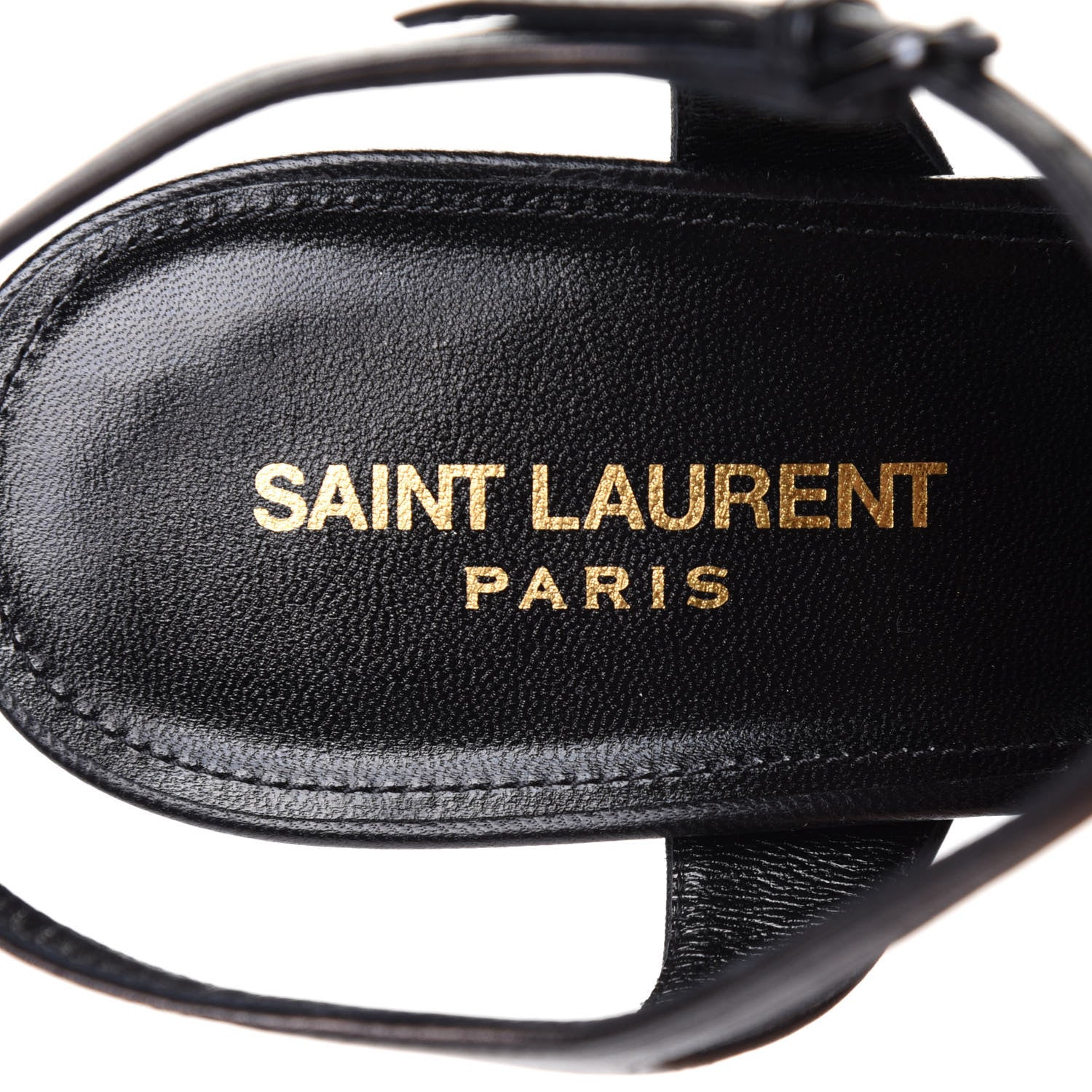 Saint Laurent Vendome Bianca 85 Platform Sandals 41 Black 7 of 10