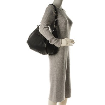Prada Soft Calf Hobo Nero Black 2 of 8