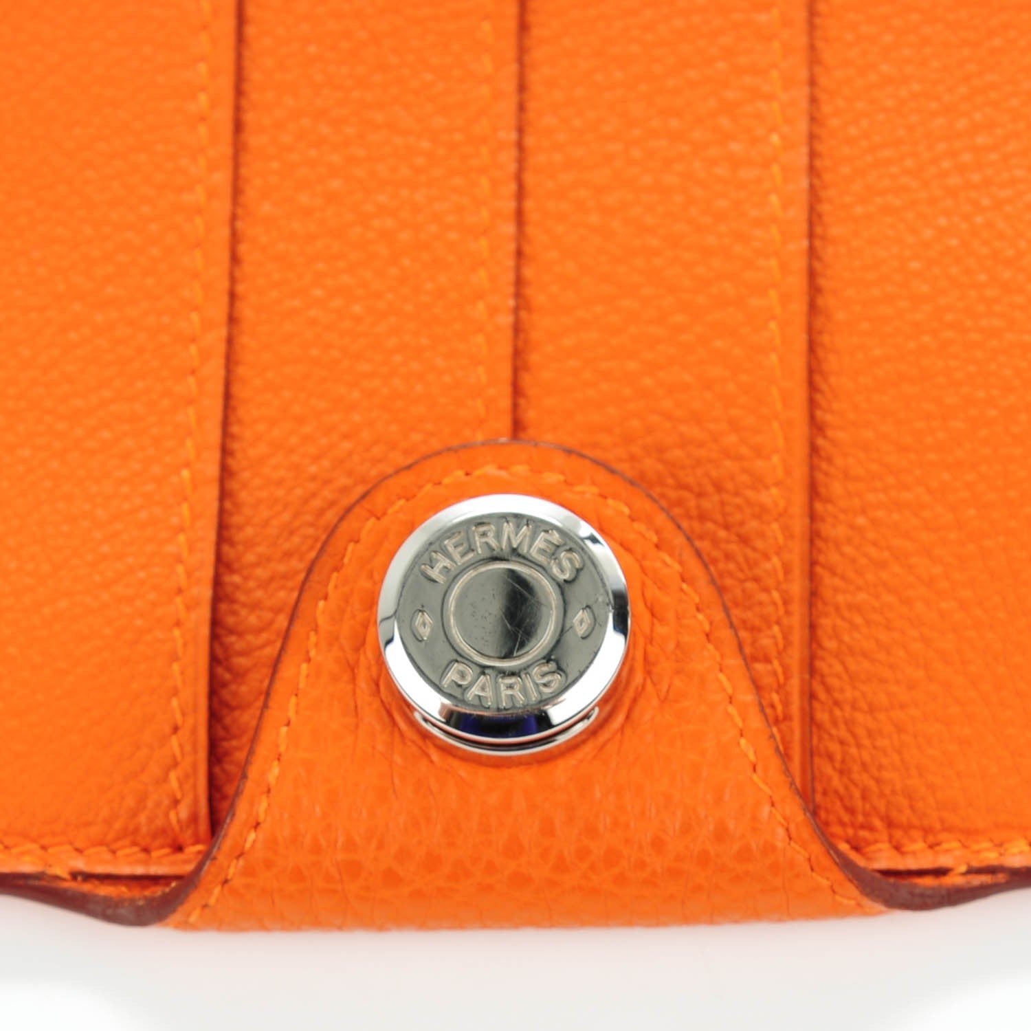 Hermes Togo Dogon Wallet Orange 8 of 8