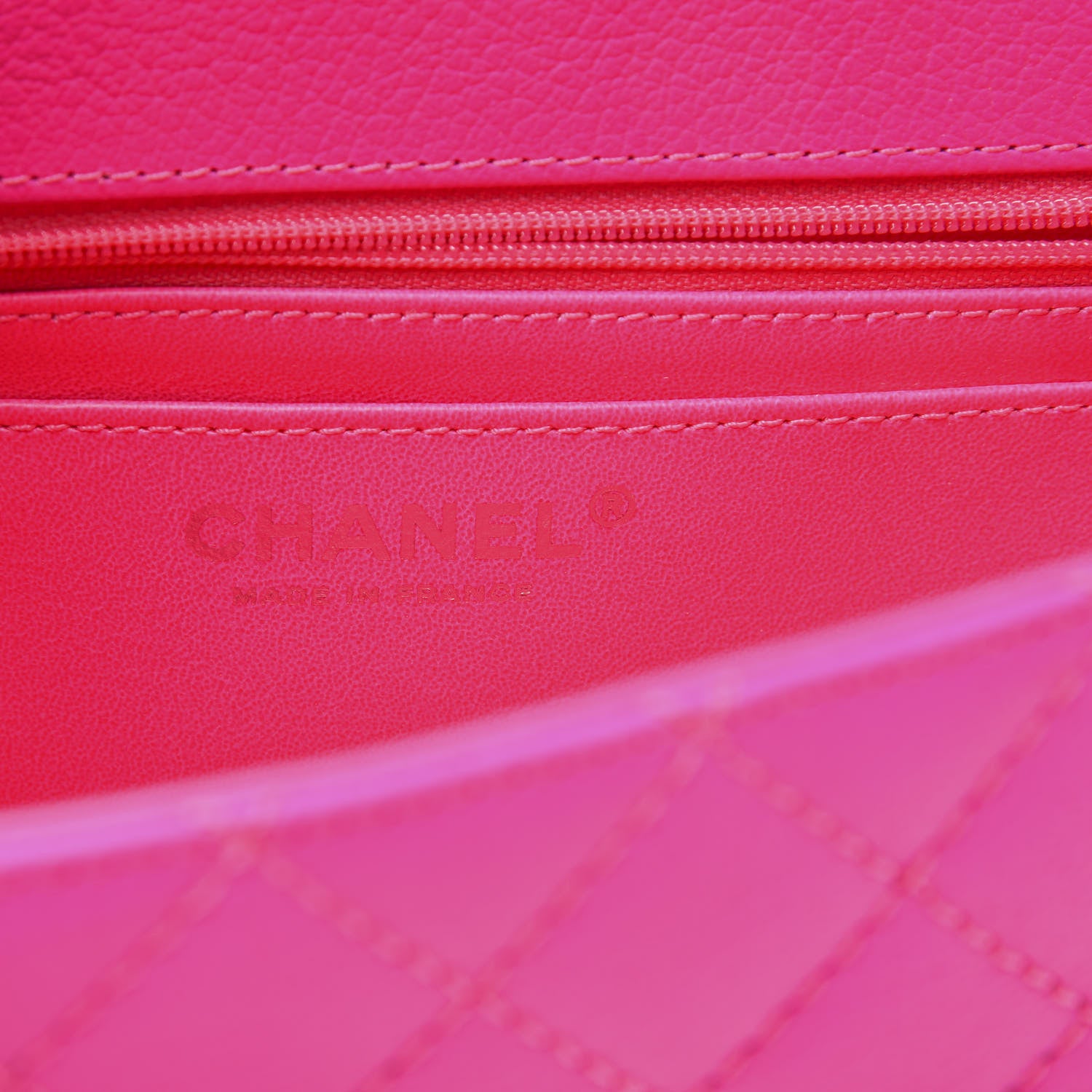 Chanel Goatskin Quilted 2.55 Reissue Mini Flap Fluorescent Pink 5 of 11